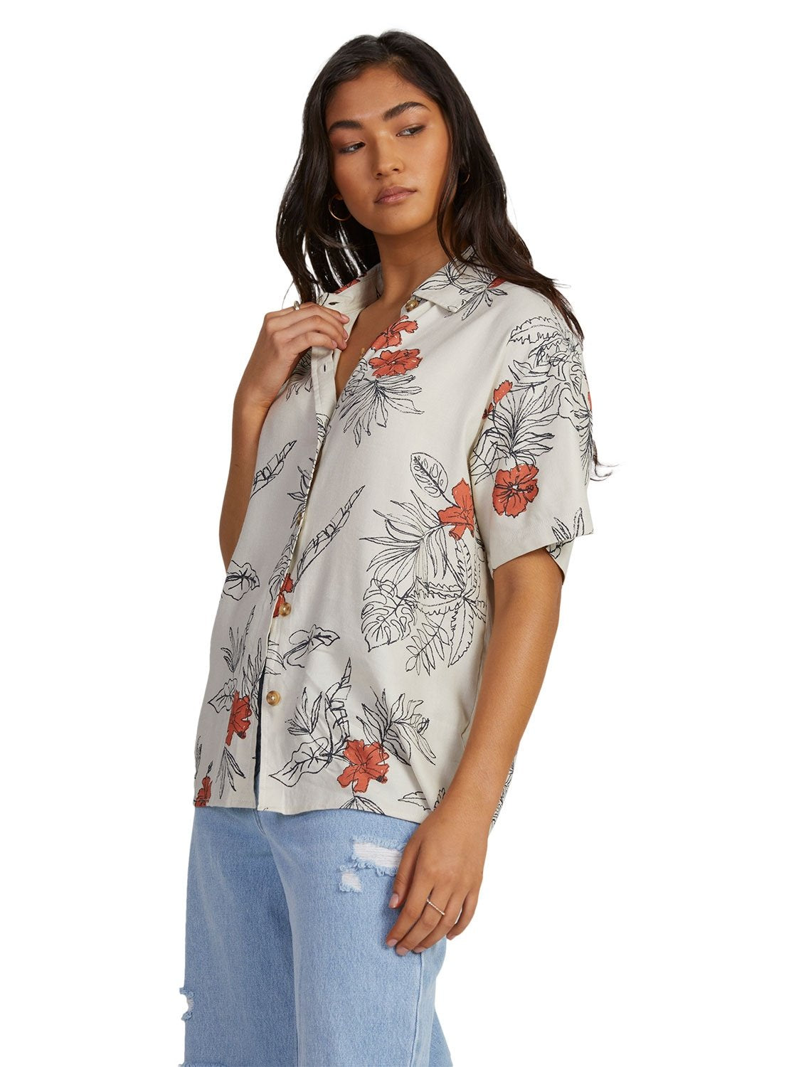 RVCA Tropicasly Overshirt for Women