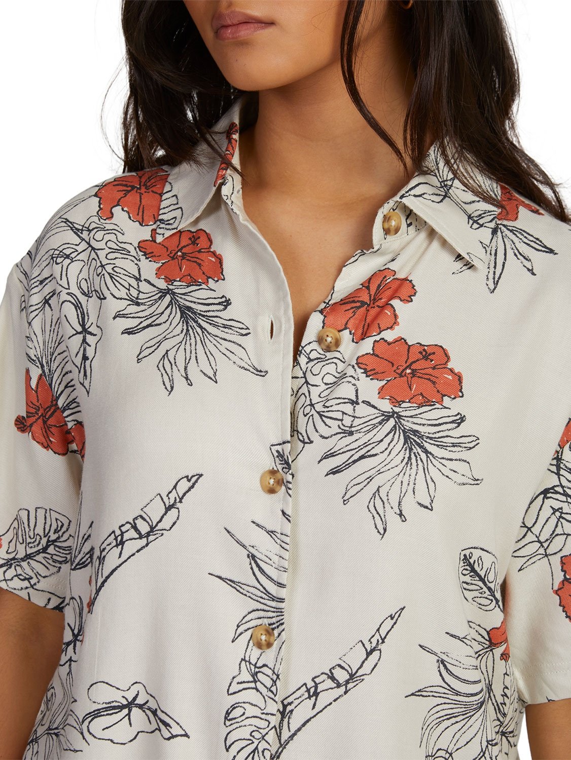 RVCA Tropicasly Overshirt for Women