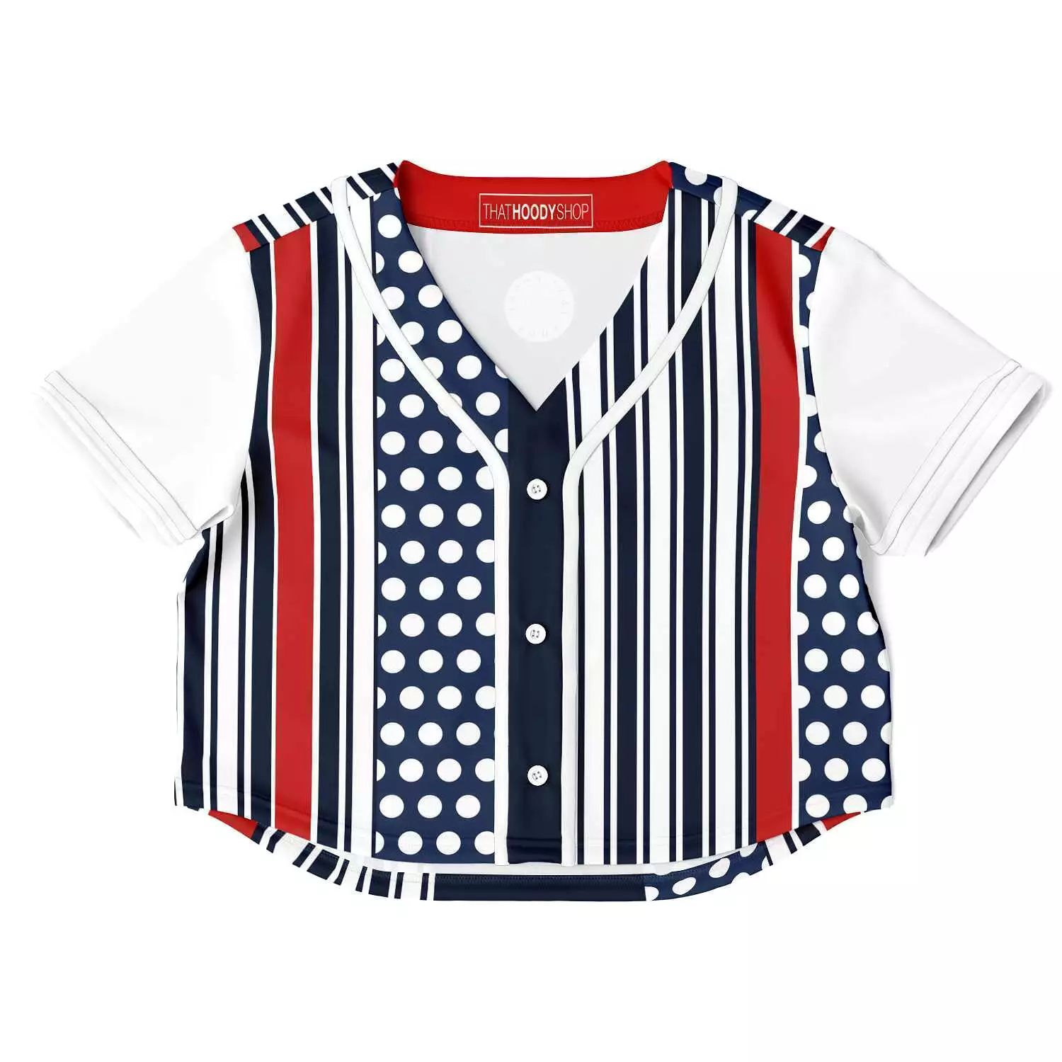 Sail Away Button-Front Jersey Shirt