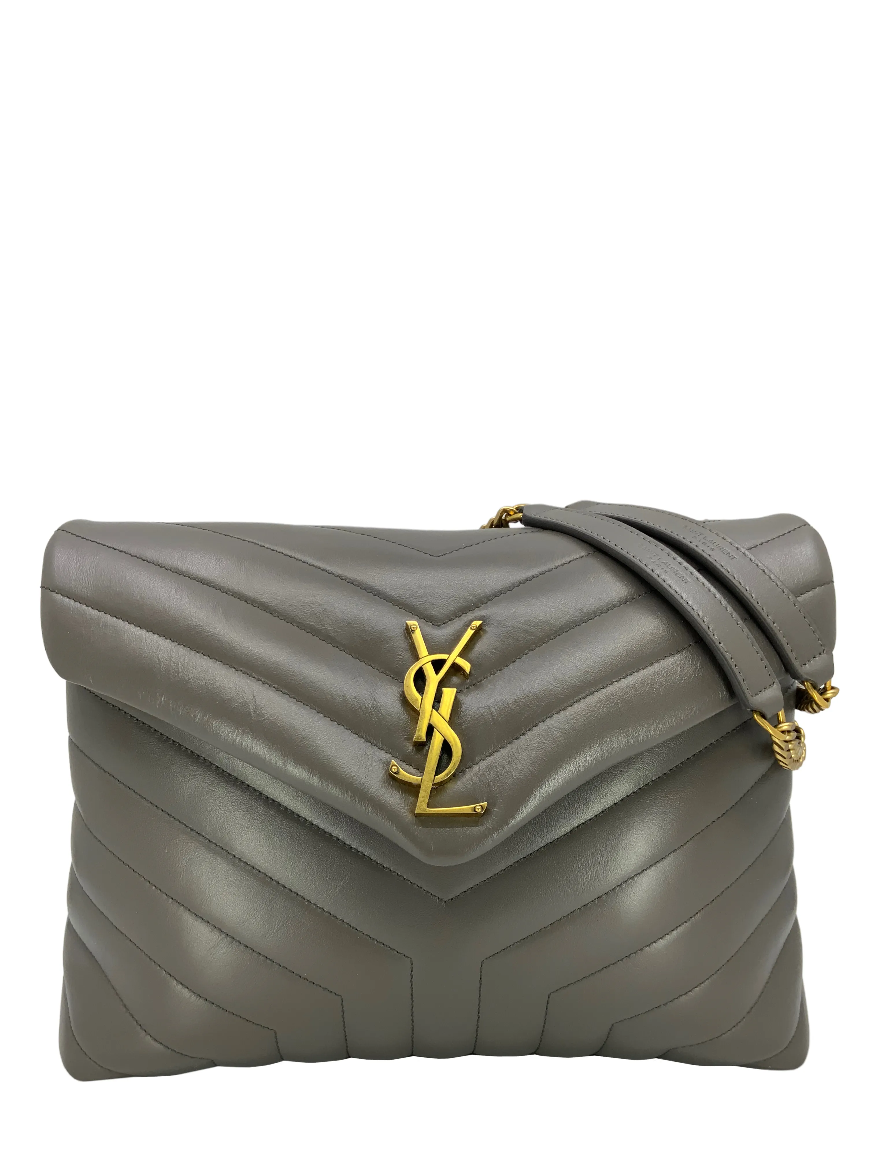 SAINT LAURENT Medium Flap-Top Shoulder Bag - New Arrival - Calfskin - Loulou