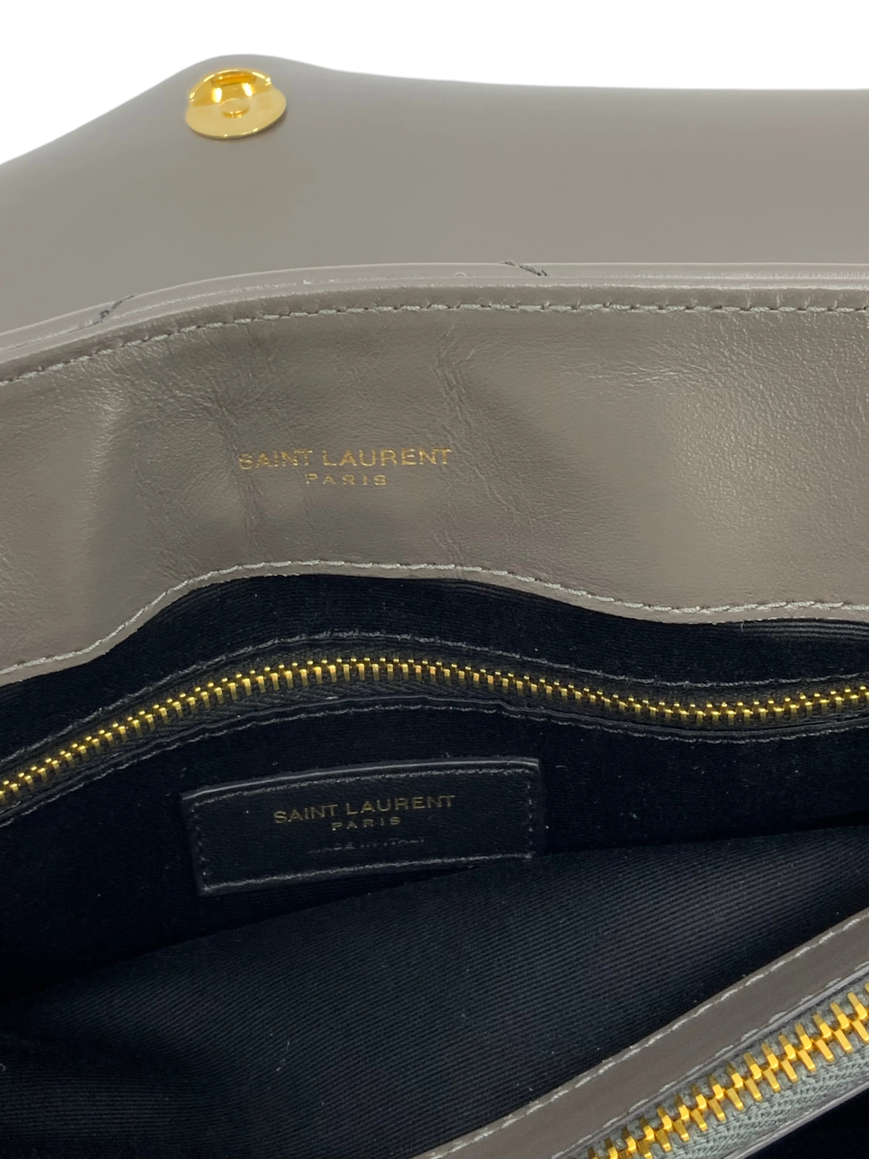 SAINT LAURENT Medium Flap-Top Shoulder Bag - New Arrival - Calfskin - Loulou