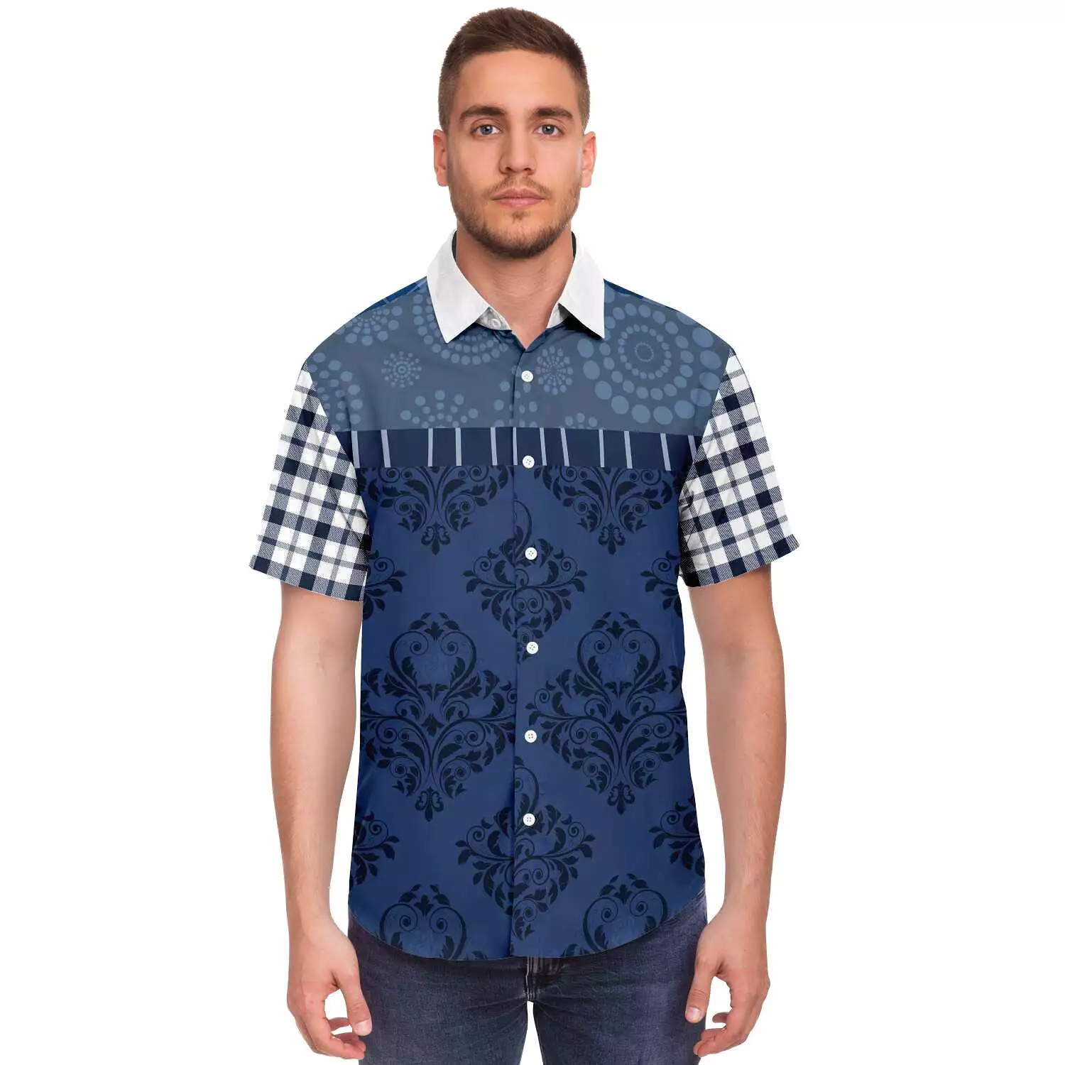 Short Sleeve Button Down Shirt - Victorious Collection