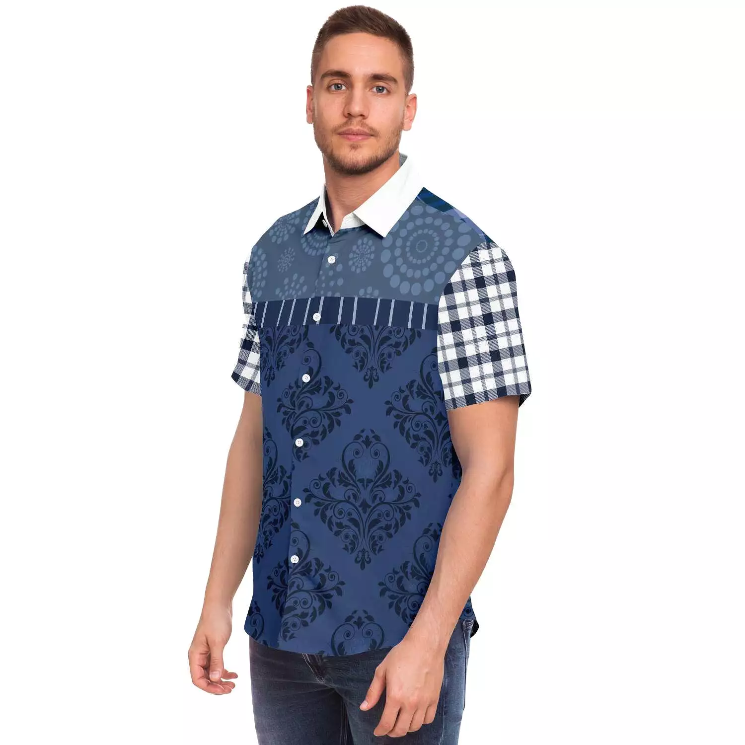 Short Sleeve Button Down Shirt - Victorious Collection