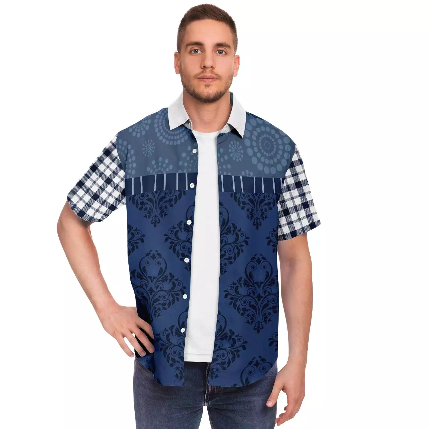 Short Sleeve Button Down Shirt - Victorious Collection