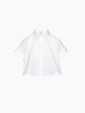 Short Sleeve Poplin Shirt.