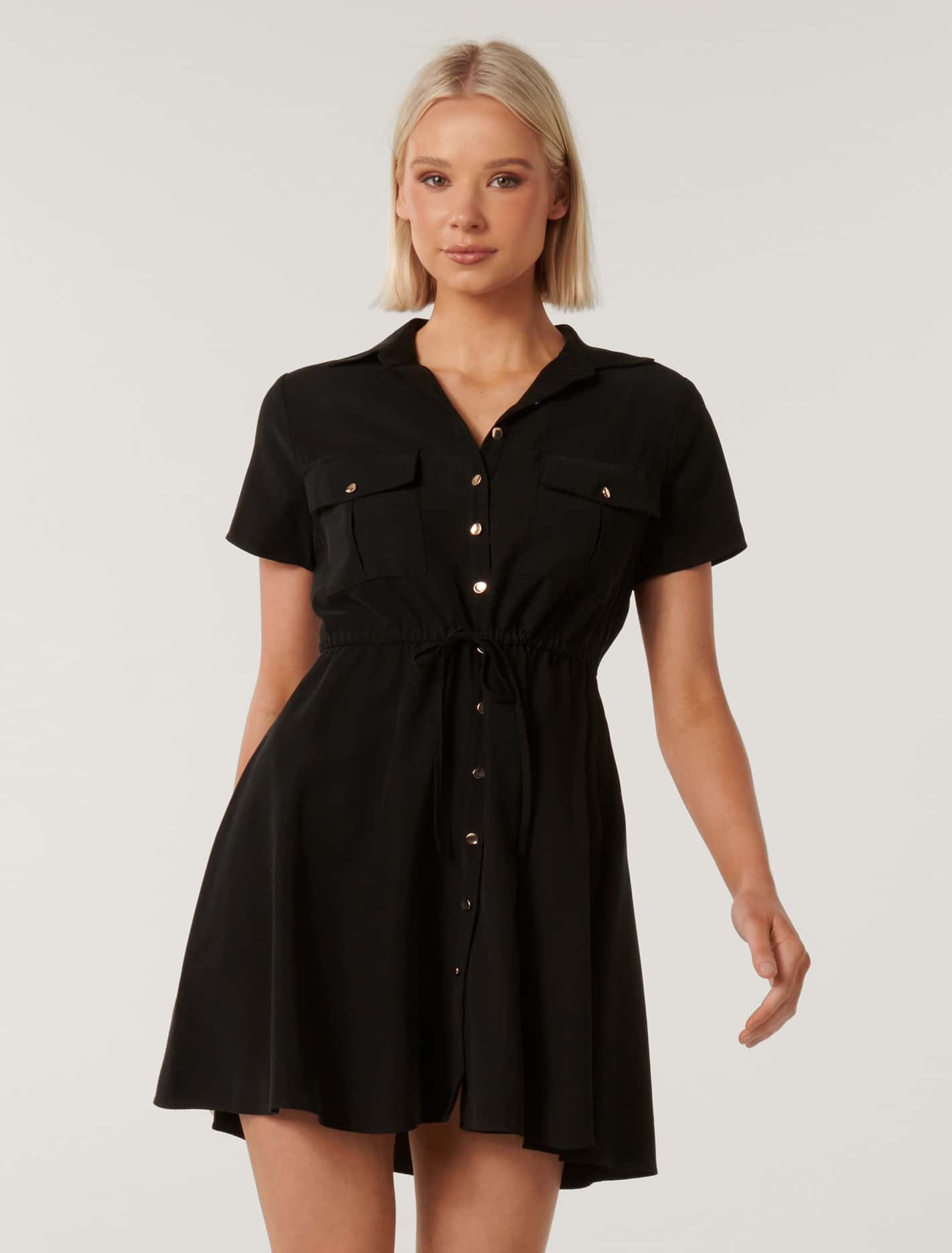 Skater Shirt Dress - Avana.