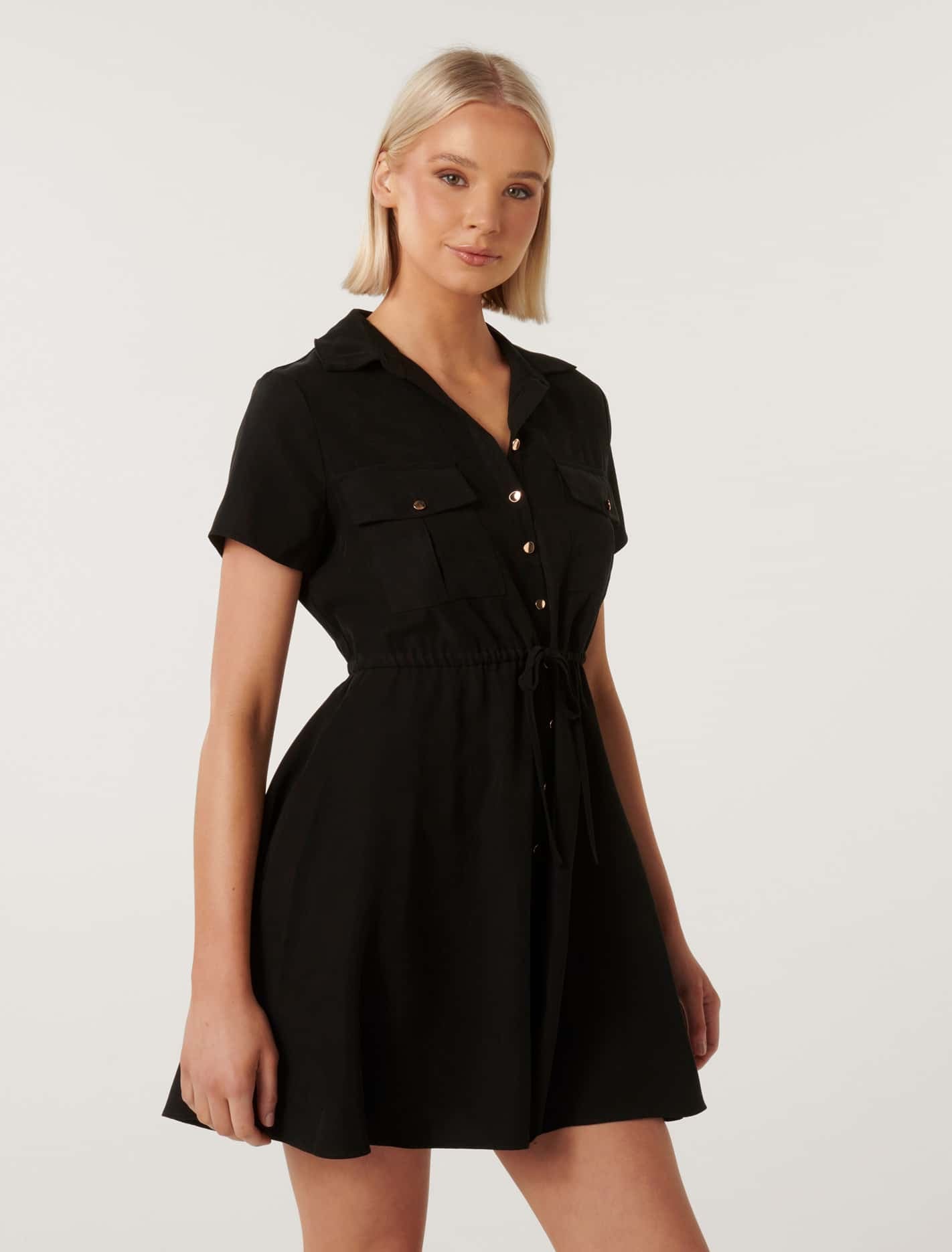 Skater Shirt Dress - Avana.