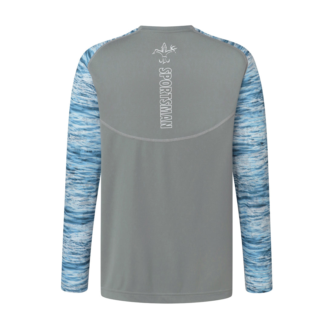 Sportsman Hydrotech Camo / Solid Long Sleeve Shirt - Buy Online