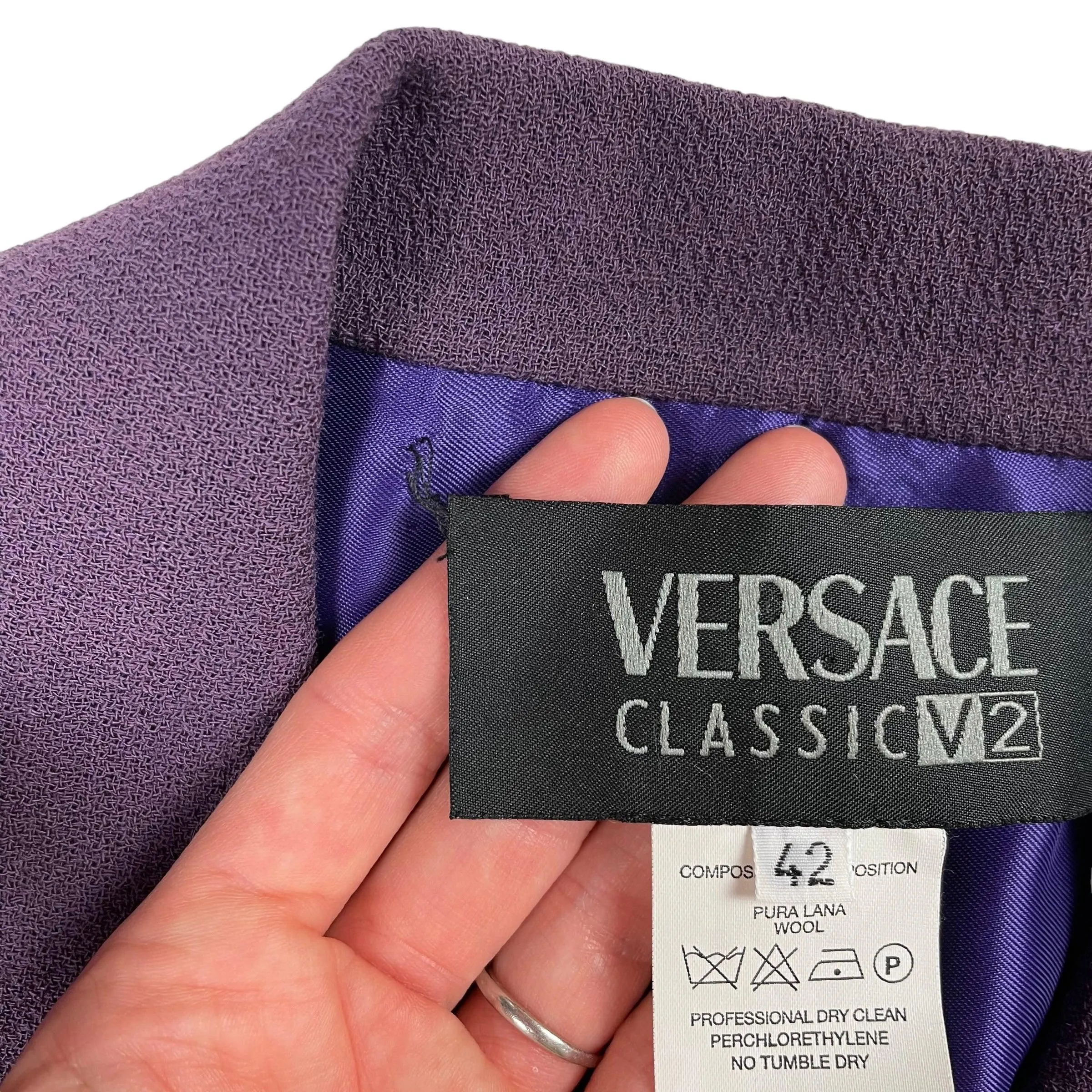 1997 Versace Classic V2 longline blazer for sale.