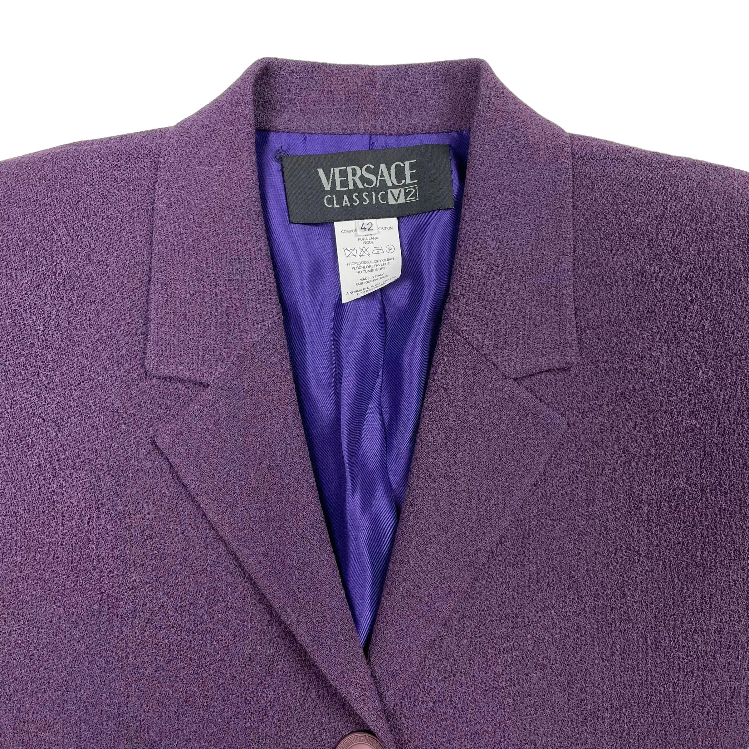 1997 Versace Classic V2 longline blazer for sale.