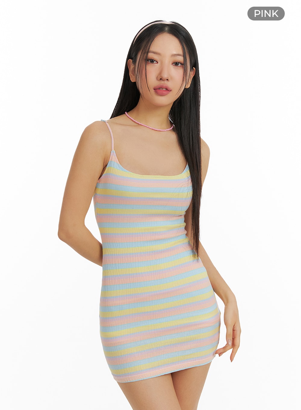 Stripe Mini Dress IM404