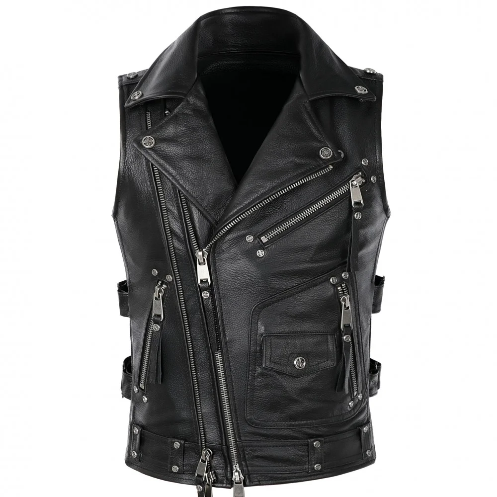 Fashionable Leather Vest