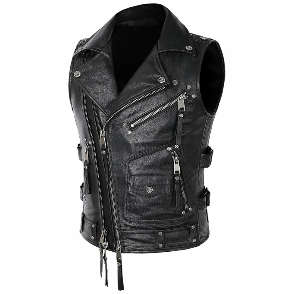 Fashionable Leather Vest