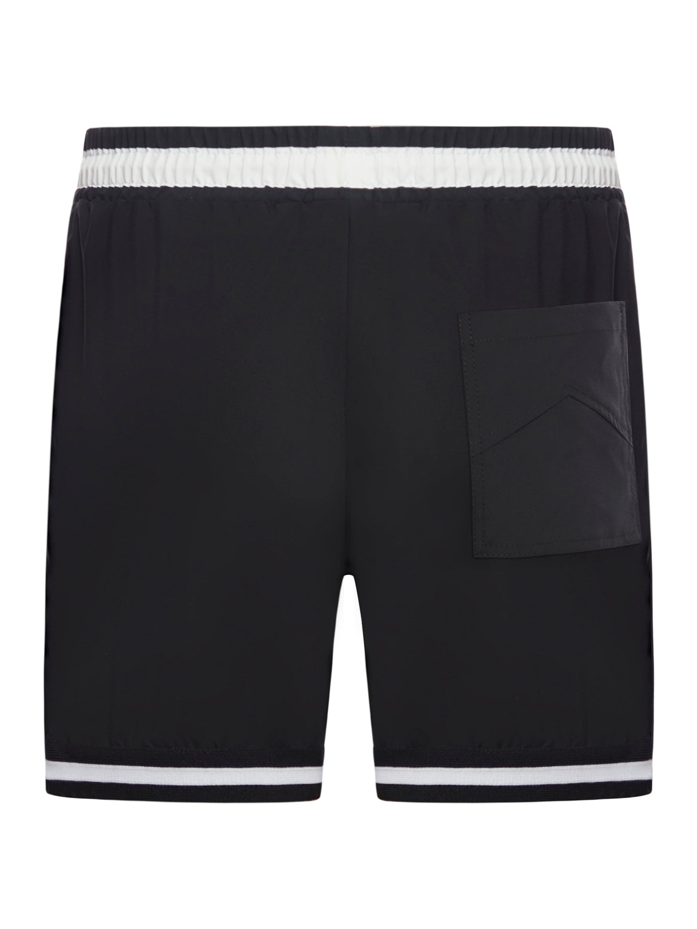 Swim trunks with premium logo