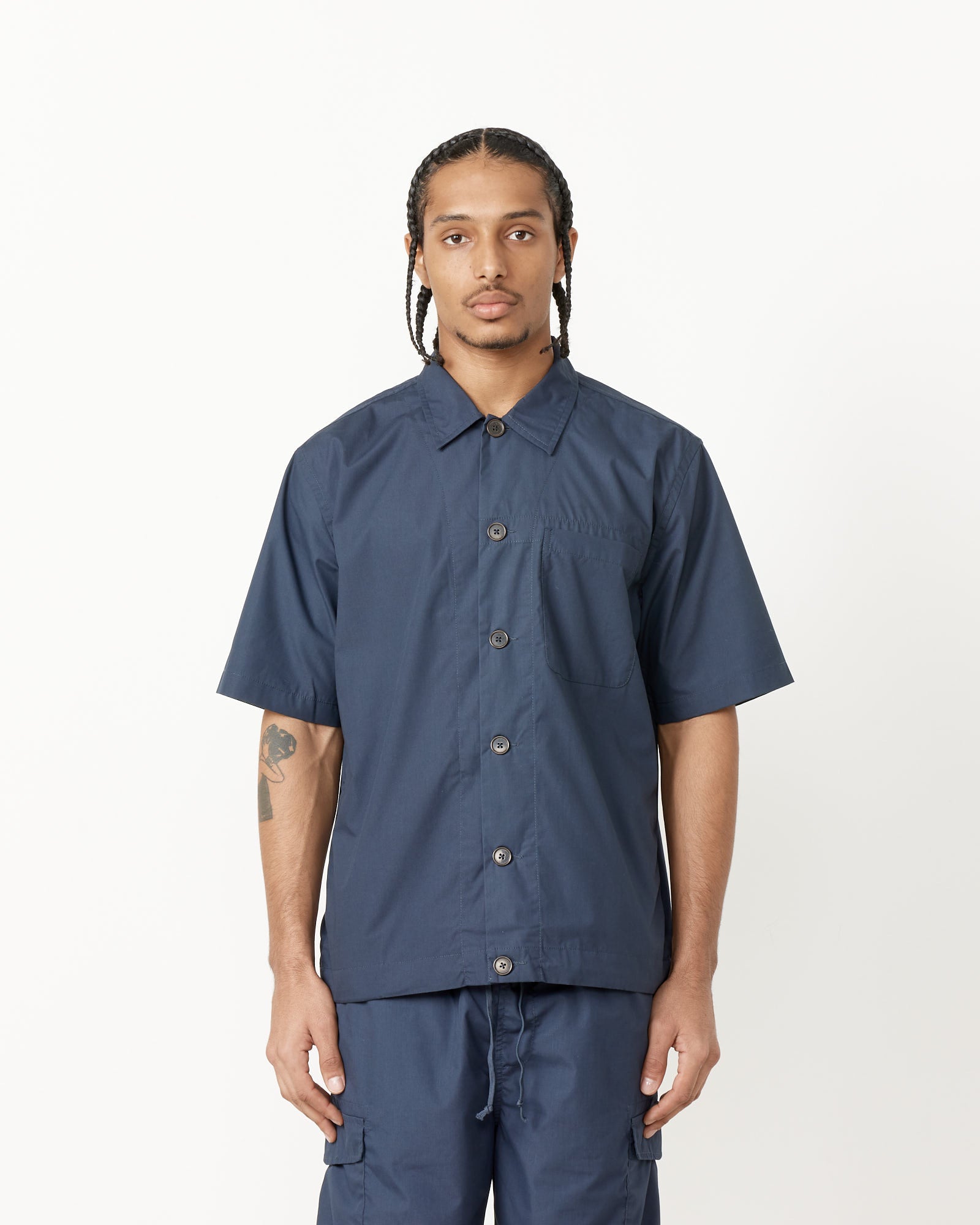 Tech Overshirt Navy - Buy Now