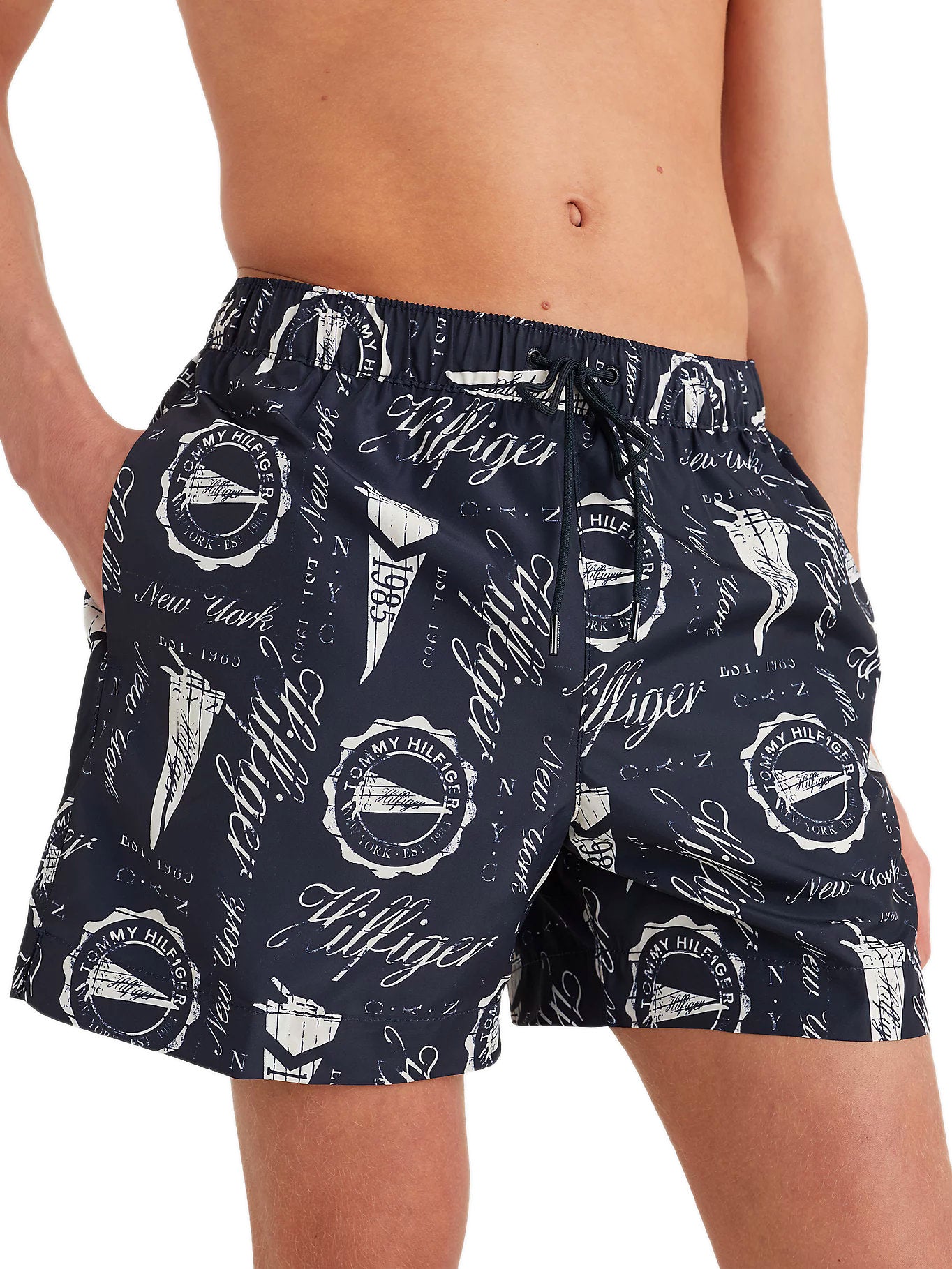 Tommy Hilfiger Men's Floral Print Swim Shorts