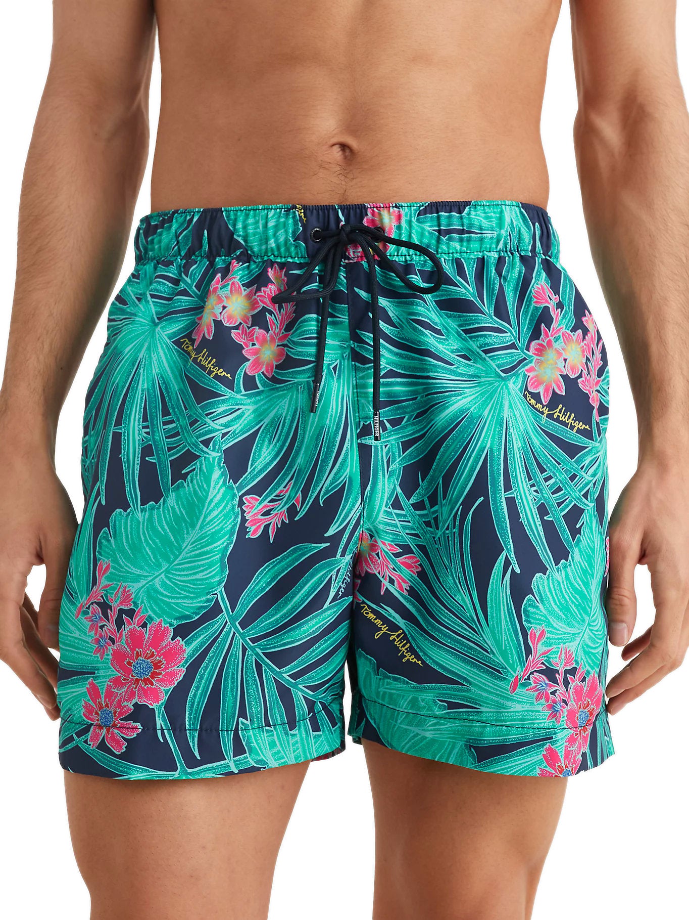 Tommy Hilfiger Men's Floral Print Swim Shorts