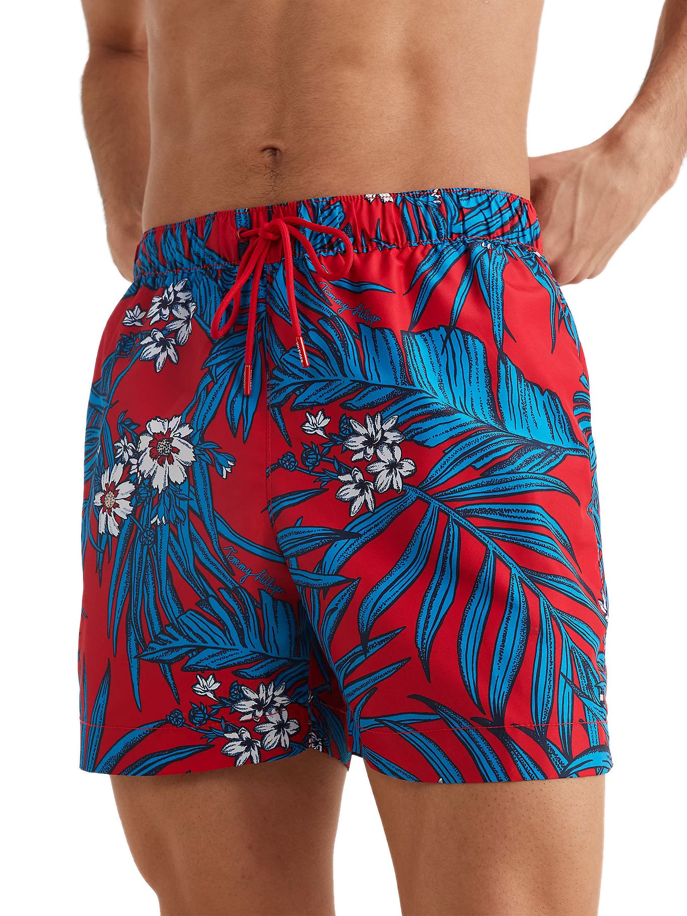 Tommy Hilfiger Men's Floral Print Swim Shorts