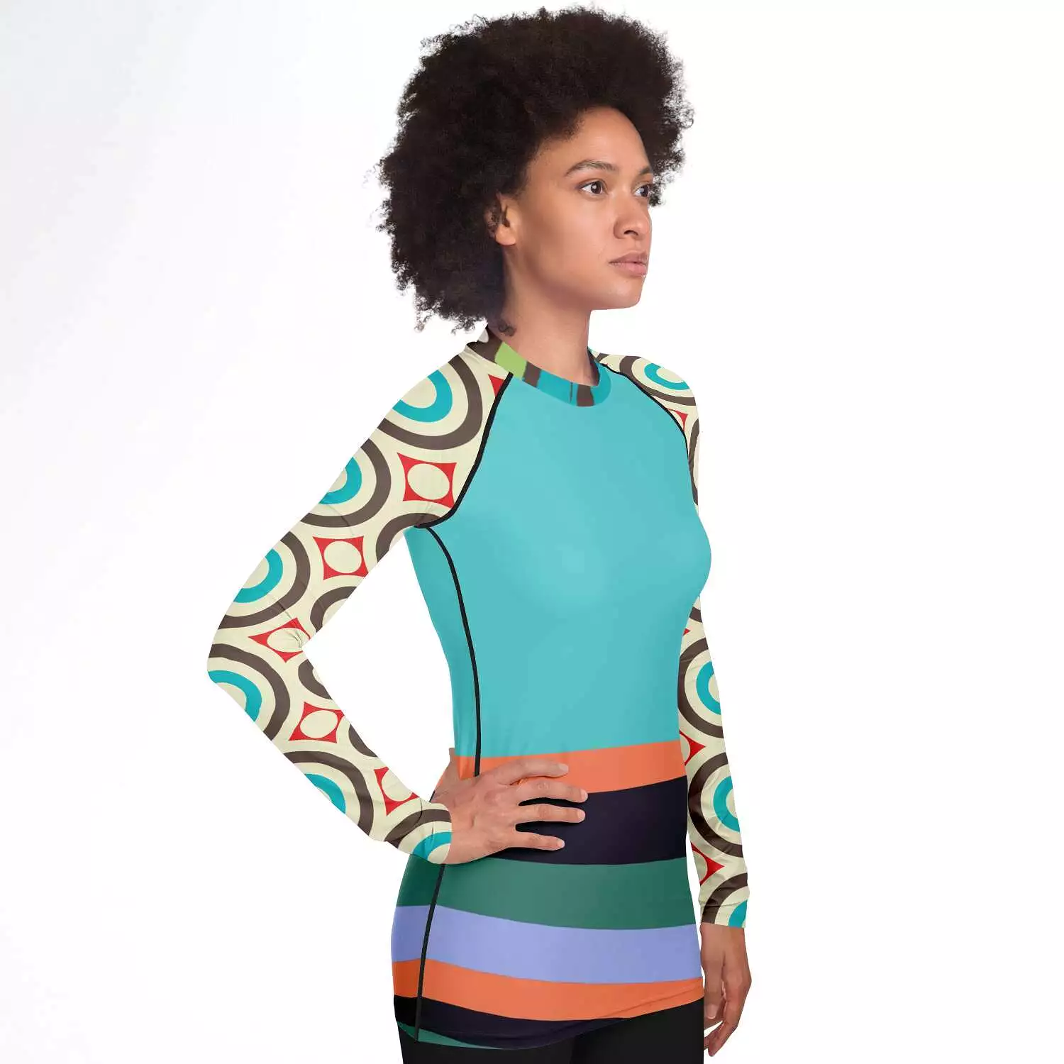 Trinidad Rashguard Top, Fashionable and Trendy