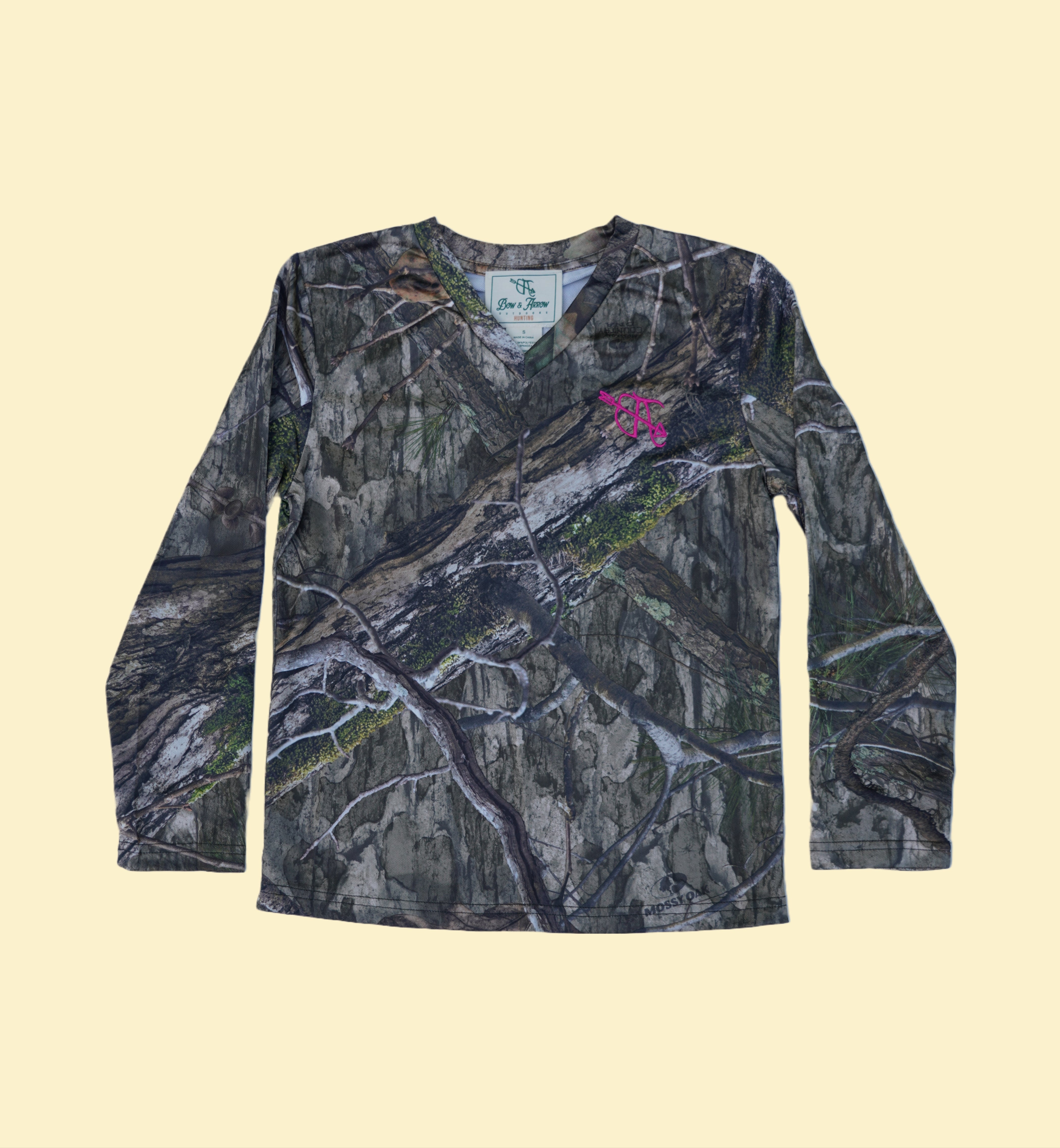 V-Neck Long Sleeve Shirt - Bow and Arrow Outdoors