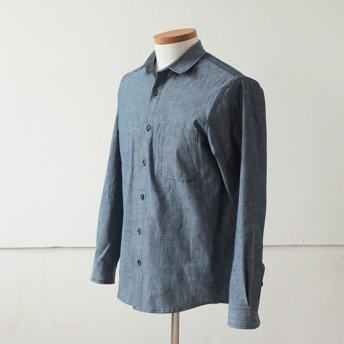 Weathervane Smoke Chambray Shirt