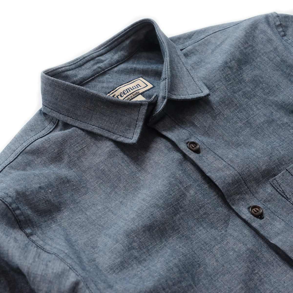 Weathervane Smoke Chambray Shirt