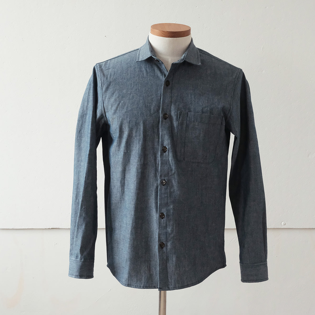 Weathervane Smoke Chambray Shirt