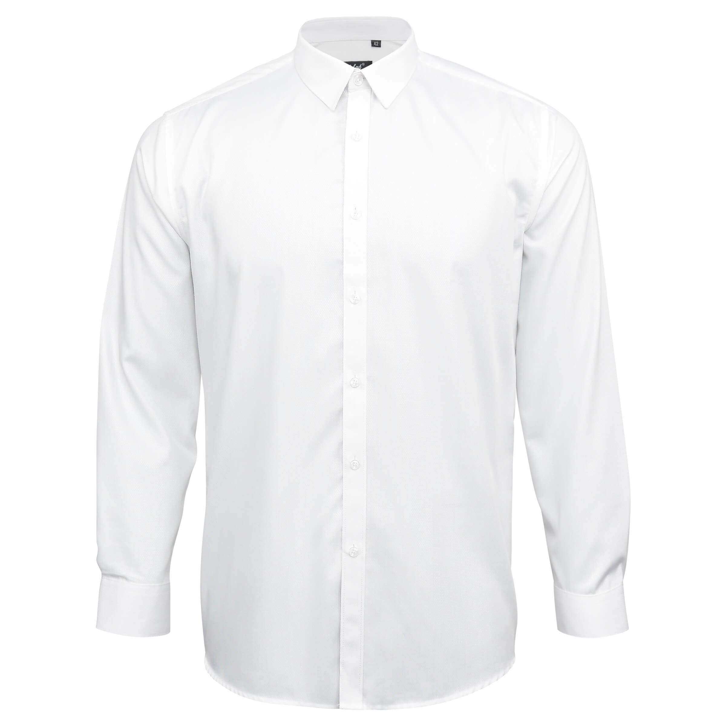 White dress shirt for men.