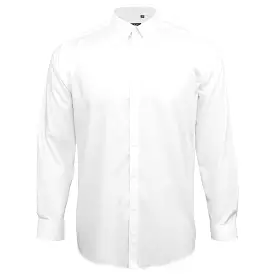 White dress shirt for men.