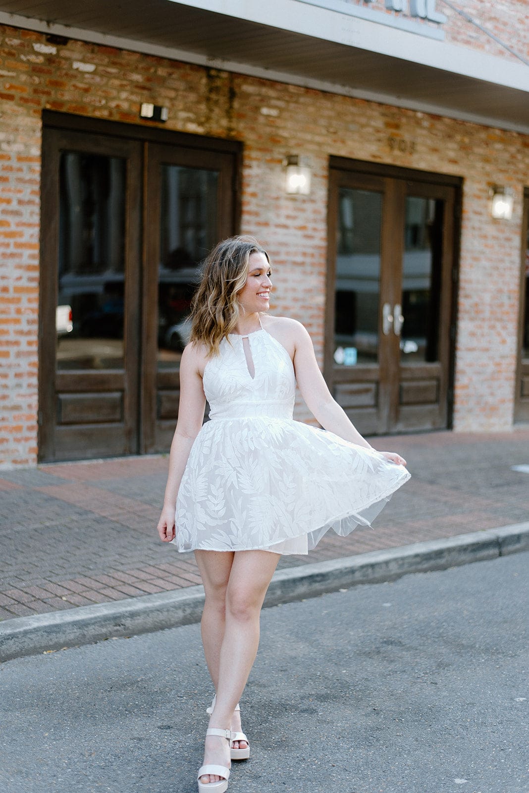 White Mini Dress