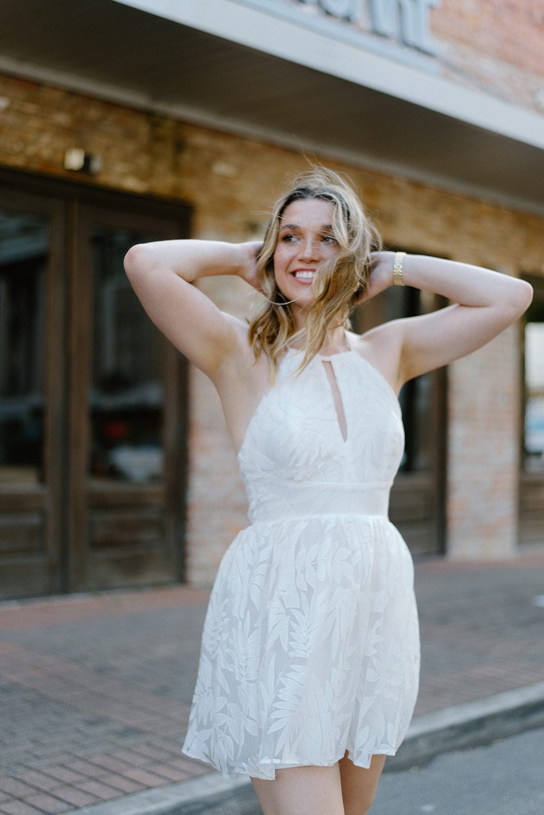 White Mini Dress