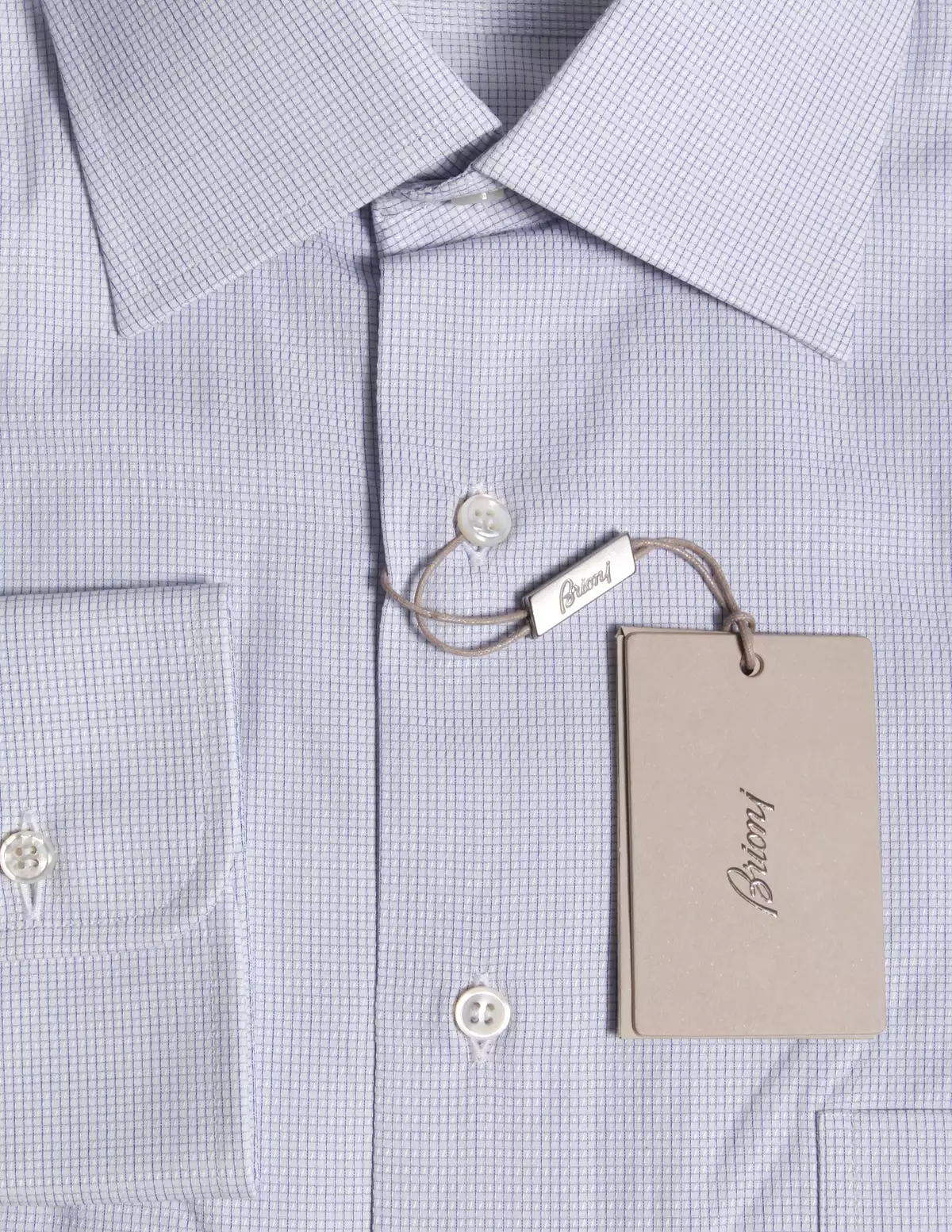 White Shirt - Slim - Brioni