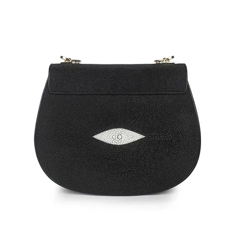 Women's fashion pearl stingray skin handbags.